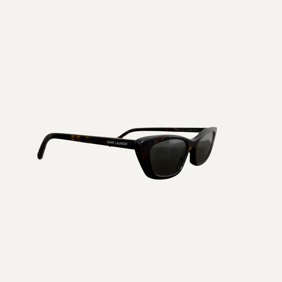 Women's - Saint Laurent SL 277 010 Tortoise Sunglasses - Picture 1 of 7